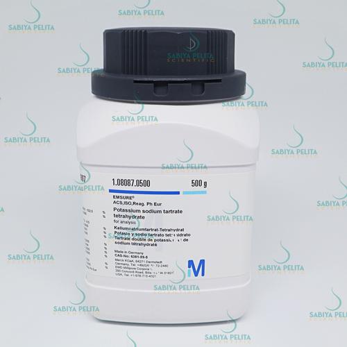 Kalium natrium tartrat (KNaC4H4O6·4H2O)