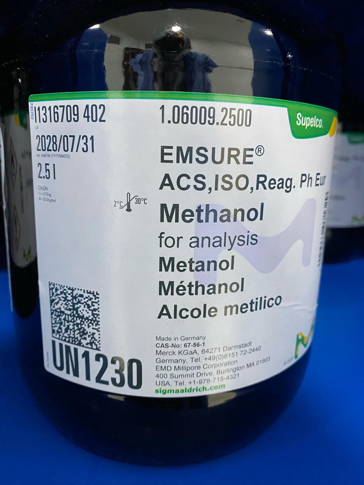 Metanol p.a