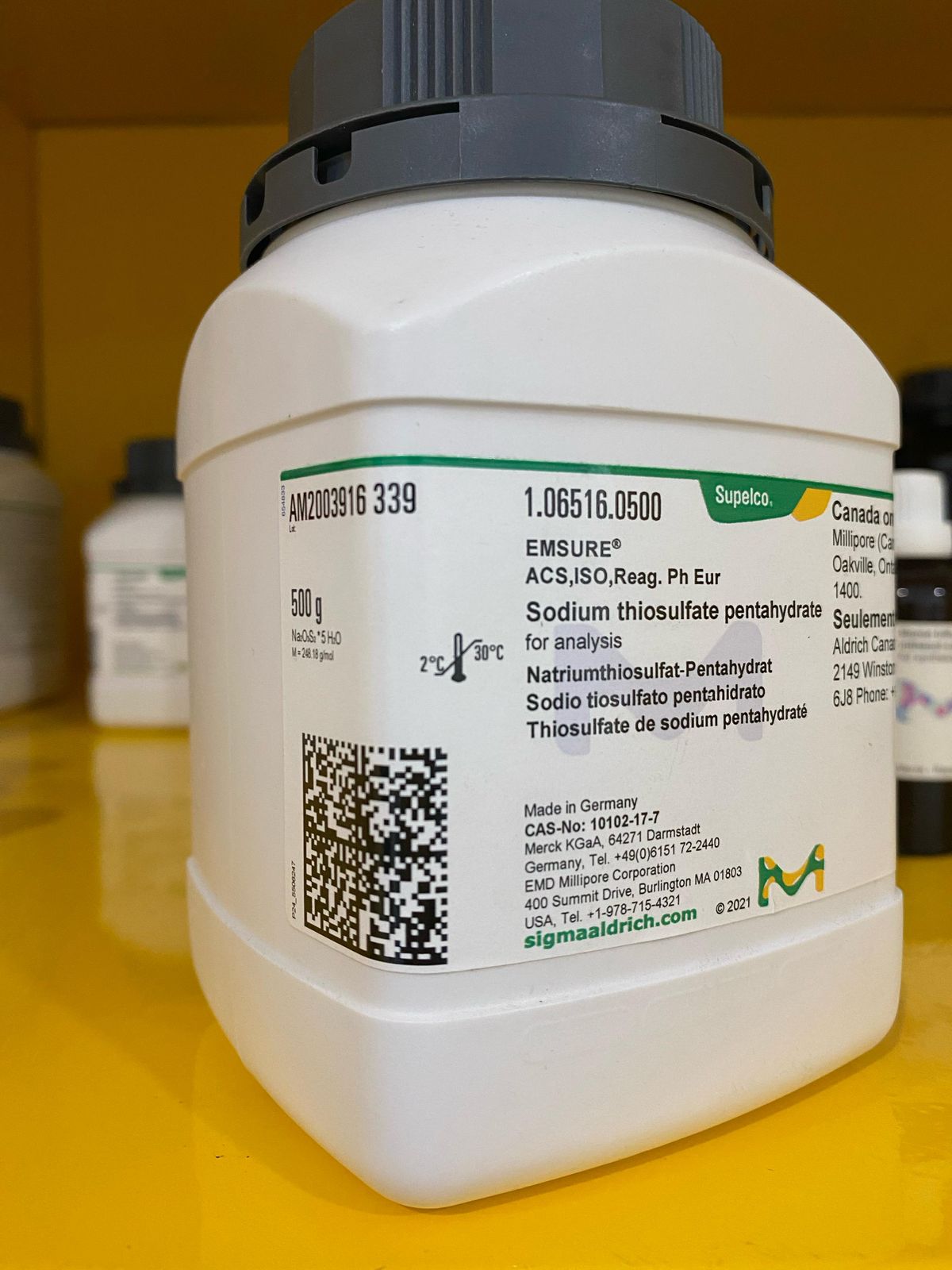 Sodium Thiosulfat (Na2S2O3.5H2O)