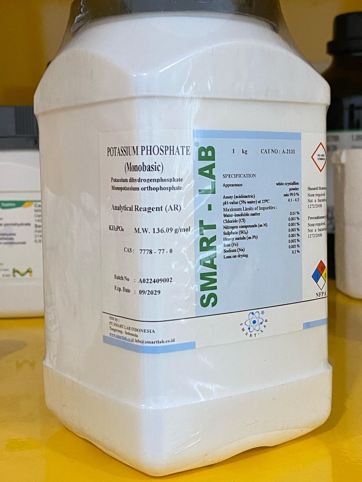 Potassium dihydrogen posfat
