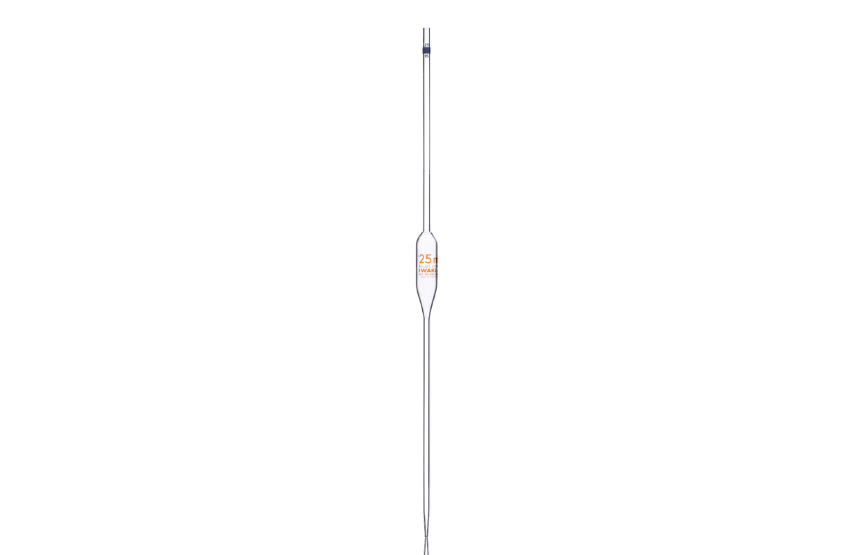 Pipet volume 25 mL