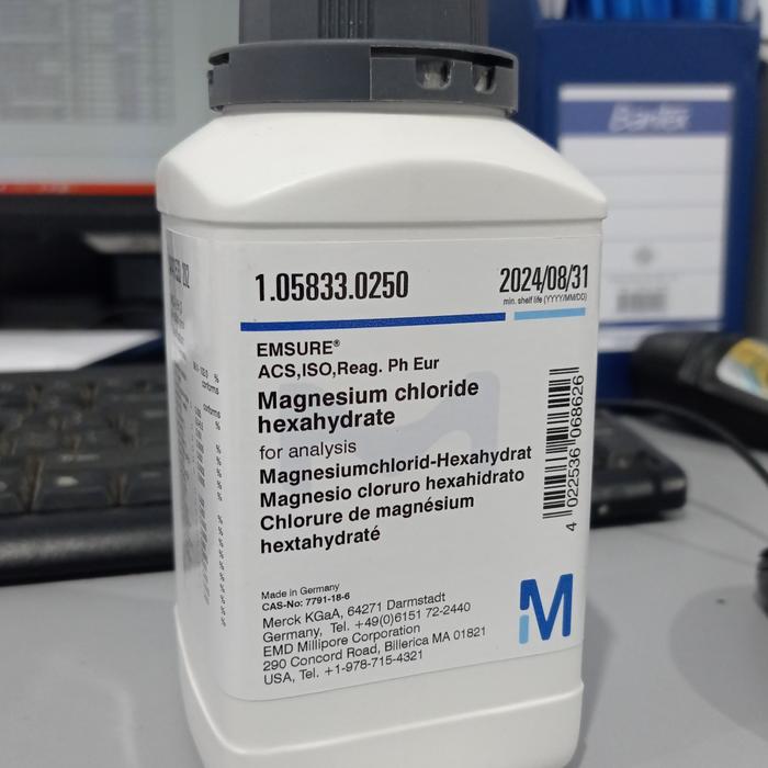 MgCl2.6H2O (magnesium klorida heksahidrat)