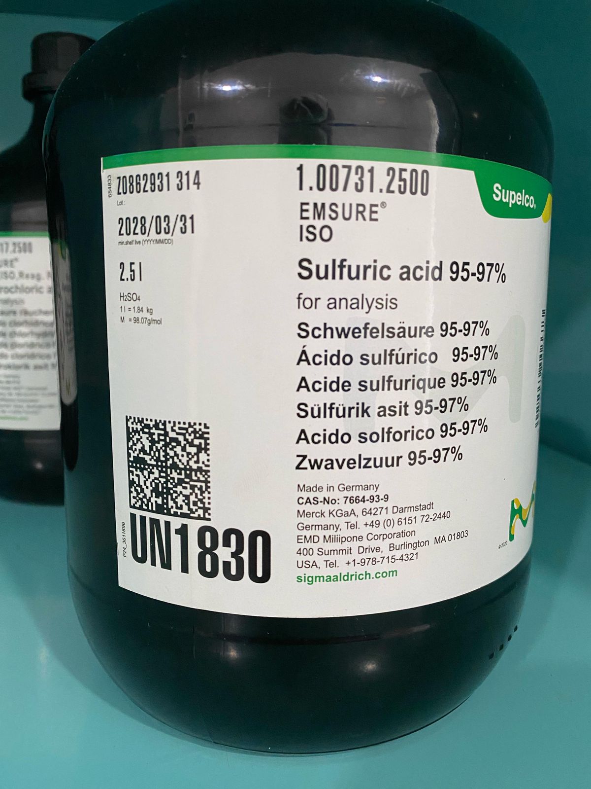 Asam Sulfat 95-97%