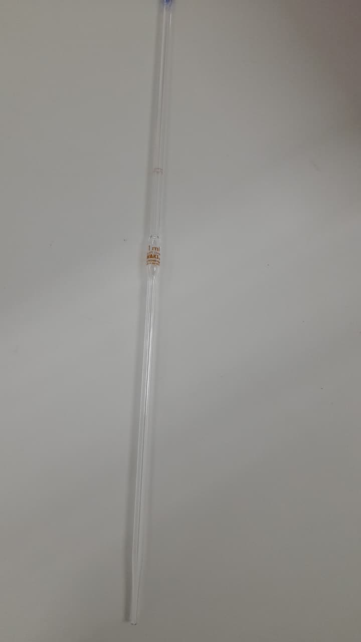 Pipet volume 1 mL