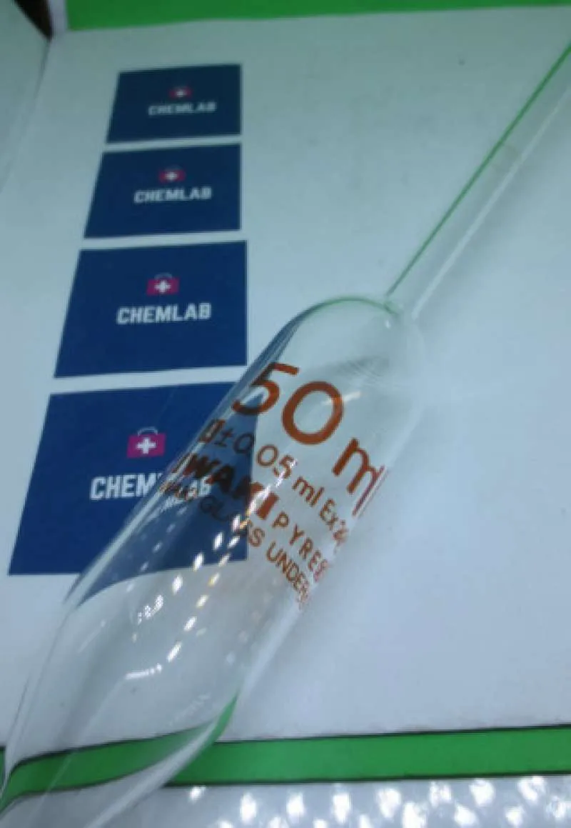 Pipet volume 50 mL