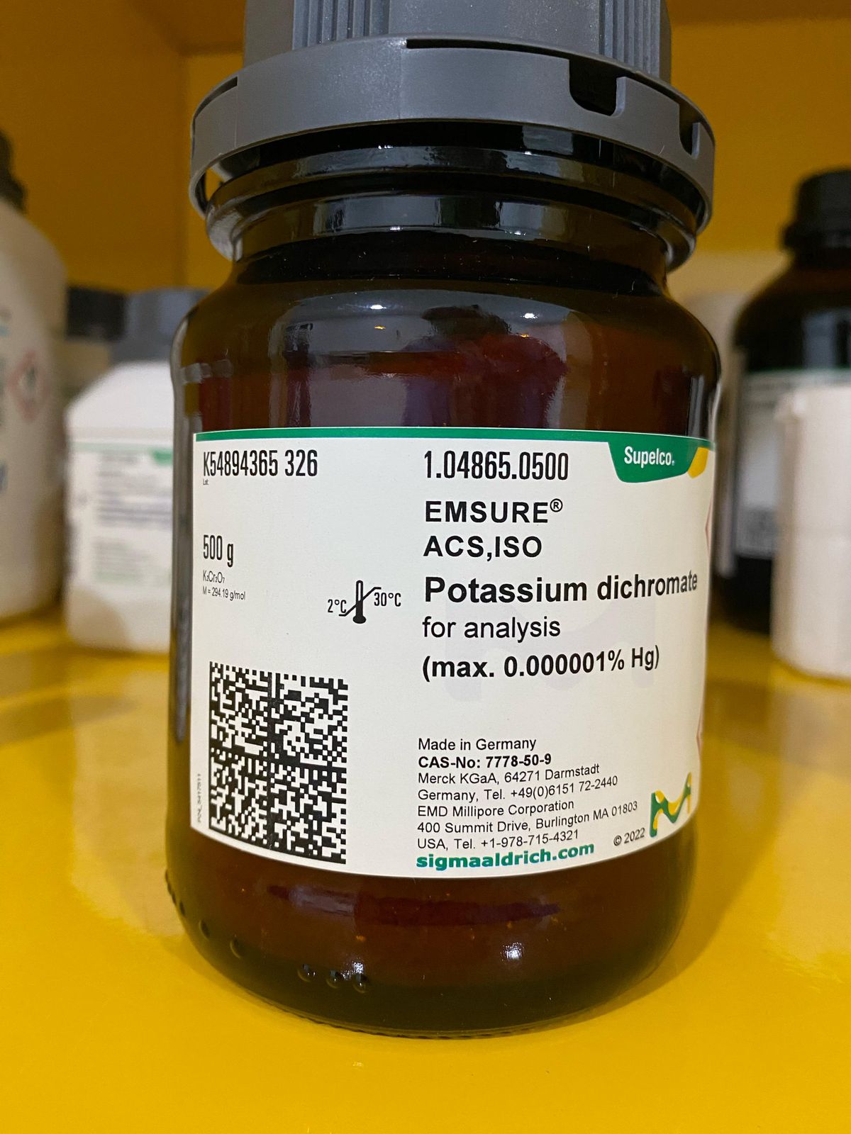 Potassium Dikromat